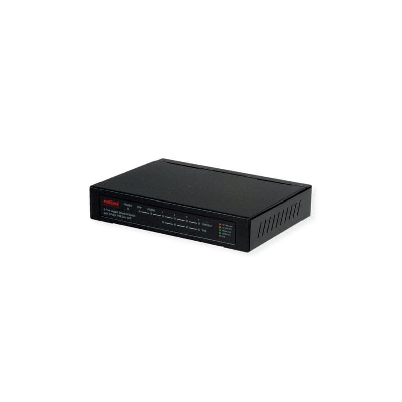 ROLINE Gigabit Switch 5x RJ45 1x SFP