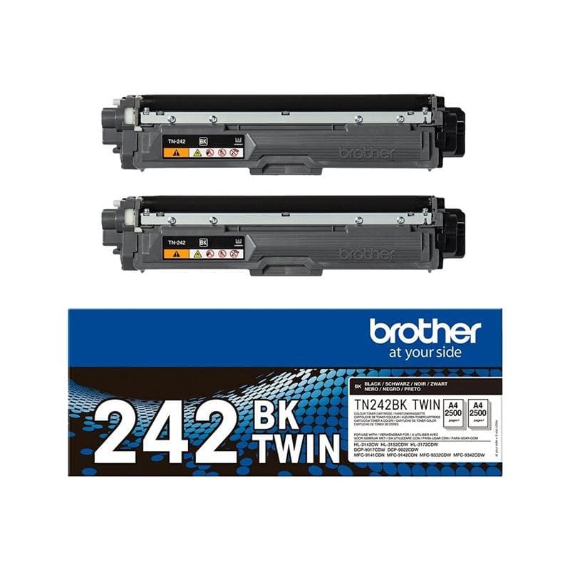 BROTHER Toner/TN242BKTWIN Black 2x2500p