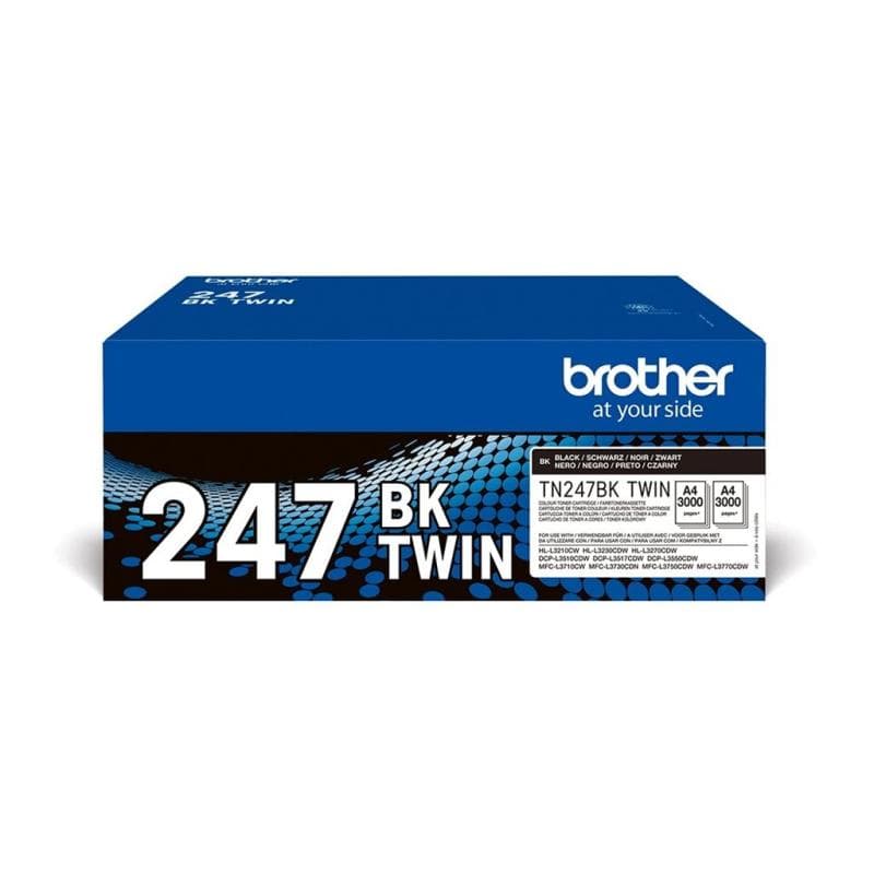 BROTHER Toner/TN-247BKTWIN Black 2x3000p