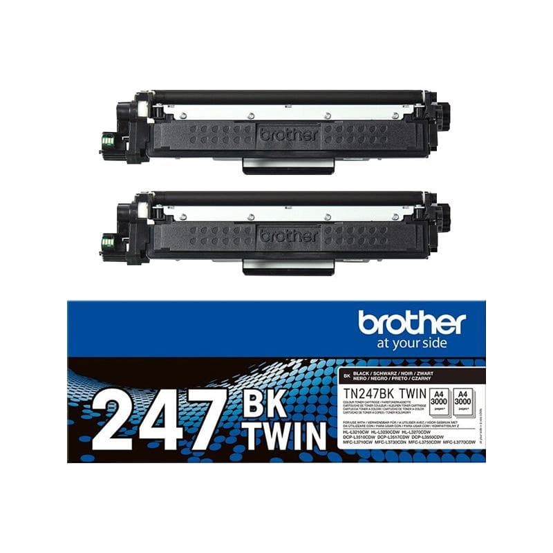 BROTHER Toner/TN-247BKTWIN Black 2x3000p