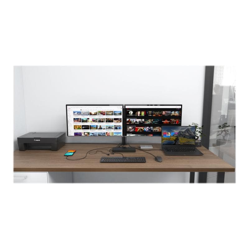 I-TEC USB 3.0 / USB-C Dual Display Docking Station HDMI/DVI/VGA