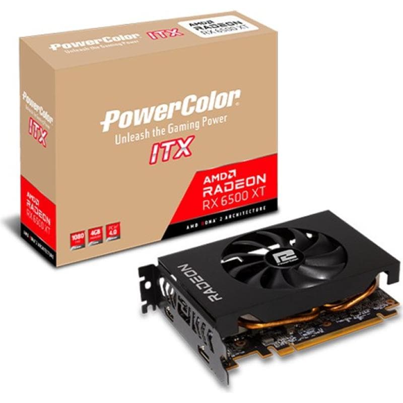 POWERCOLOR Radeon RX6500 ITX 4GB
