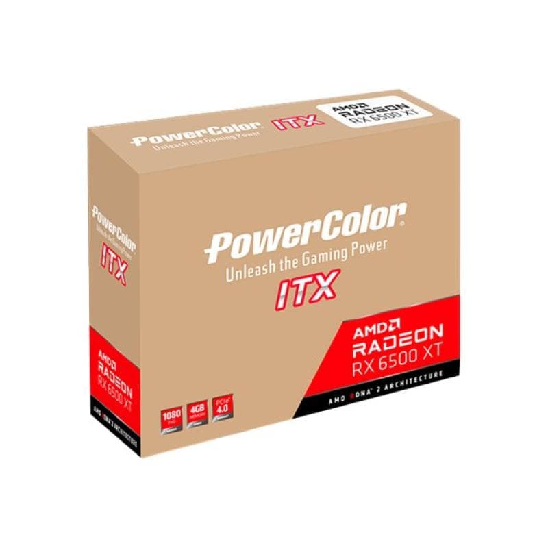POWERCOLOR Radeon RX6500 ITX 4GB