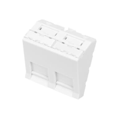 DIGITUS FRONT PANEL 2-PORT 45 X 45 MM