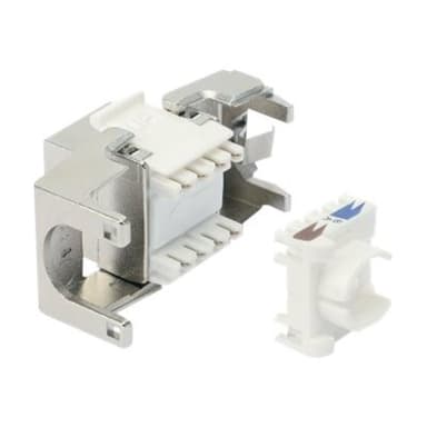 INTELLINET CAT8.1 40G Keystone-Modul STP und werkzeuglos