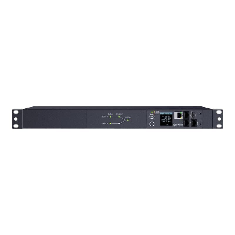 CYBERPOWER SYSTEMS PDU ATS Switch 19″ 12xIEC-C13 230V/10A