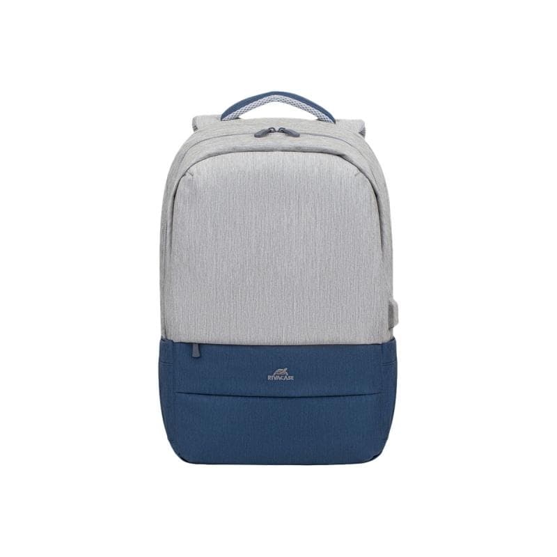 RIVACASE NB Rucksack Prater 17.3″ 7567 grau/dunkel blau