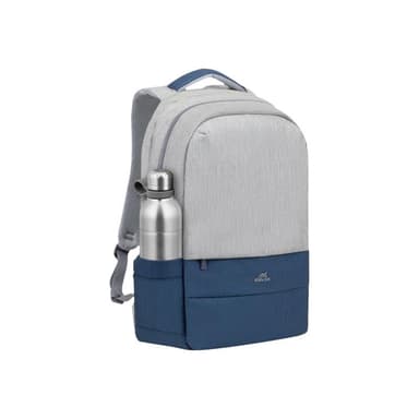 RIVACASE NB Rucksack Prater 17.3″ 7567 grau/dunkel blau