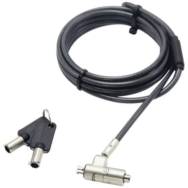 DICOTA Sec. Cable Nano Lock Ultra Slim Keyed, 2,5x6 mm slot