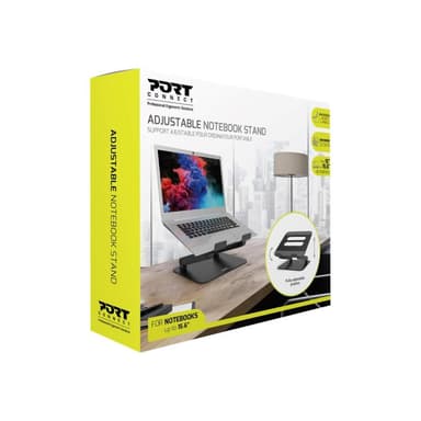 PORT STAND NOTEBOOK ADJUSTABLE ALUMINIUM
