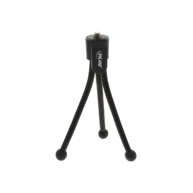 INLINE Mini-Stativ für Digitalkameras, 11,5cm Höhe