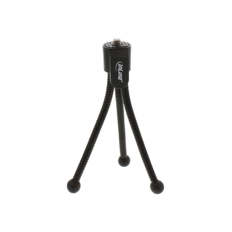 INLINE Mini-Stativ für Digitalkameras, 11,5cm Höhe