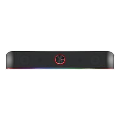 TRUST Gaming GXT 619 Thorne RGB Illuminated Soundbar, Stereo-Soundbar mit RGB-Beleuchtung und platzs