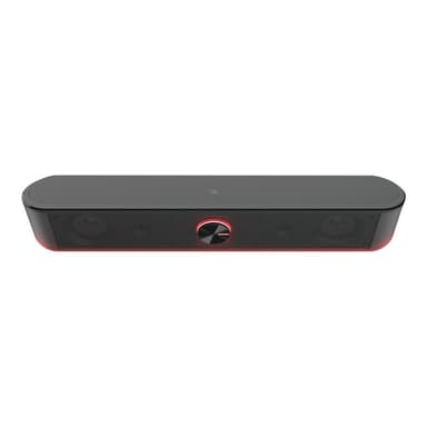 TRUST Gaming GXT 619 Thorne RGB Illuminated Soundbar, Stereo-Soundbar mit RGB-Beleuchtung und platzs