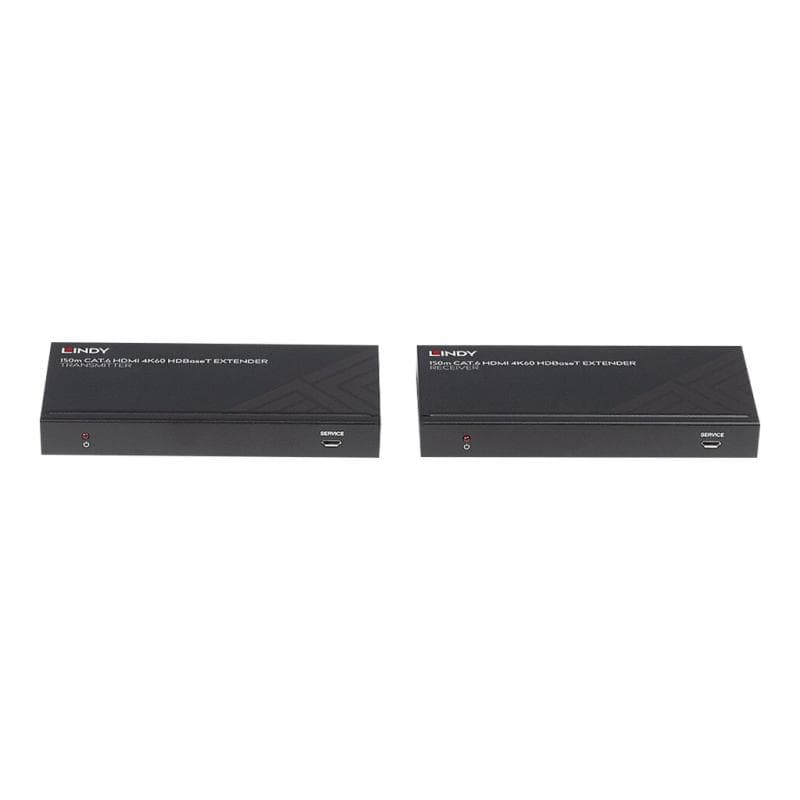 LINDY 150m Cat.6 HDMI 4K60 HDBaseT Extender, IR & RS-232