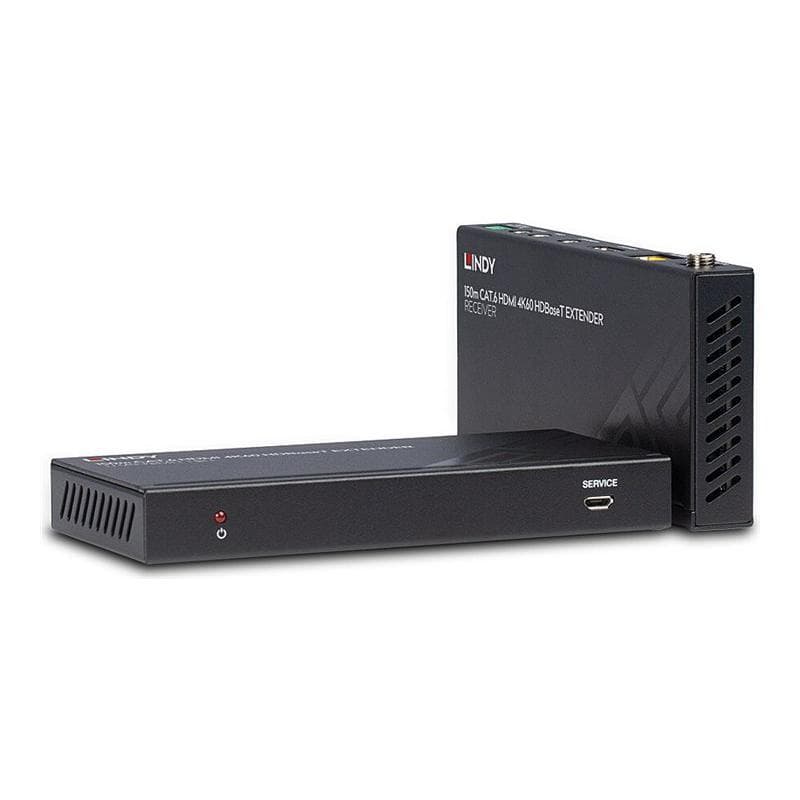 LINDY 150m Cat.6 HDMI 4K60 HDBaseT Extender, IR & RS-232