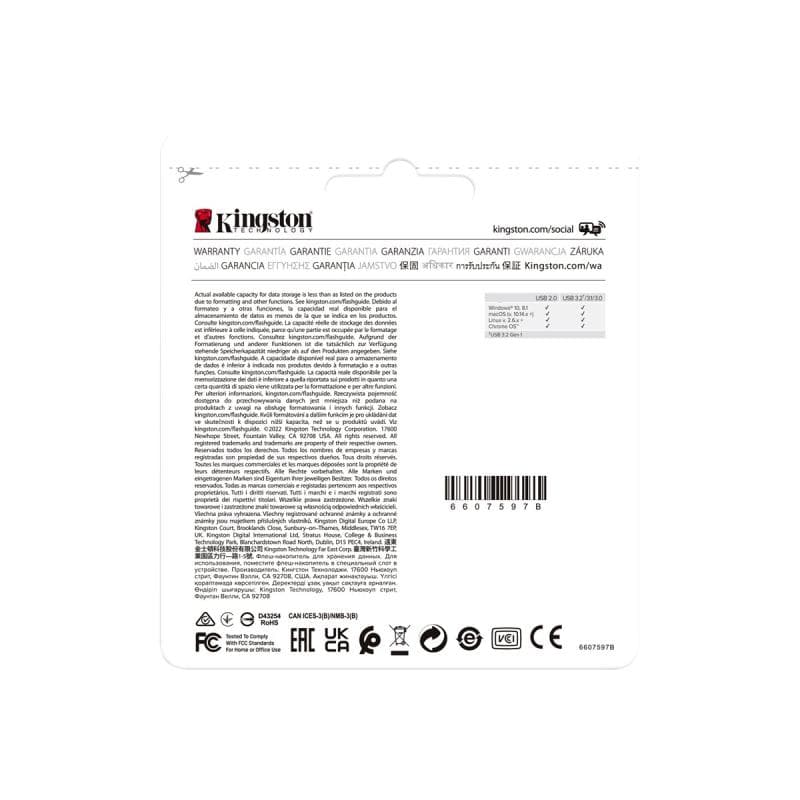 KINGSTON DataTraveler Exodia 64GB