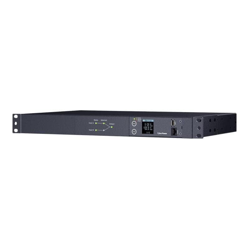 CYBERPOWER SYSTEMS PDU Rackmount 2x IEC-C19 8x IEC-C13 Ausgänge