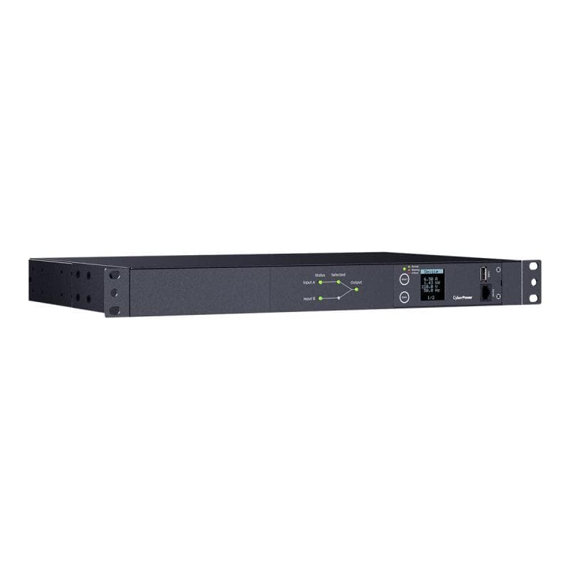 CYBERPOWER SYSTEMS PDU Rackmount 2x IEC-C19 8x IEC-C13 Ausgänge