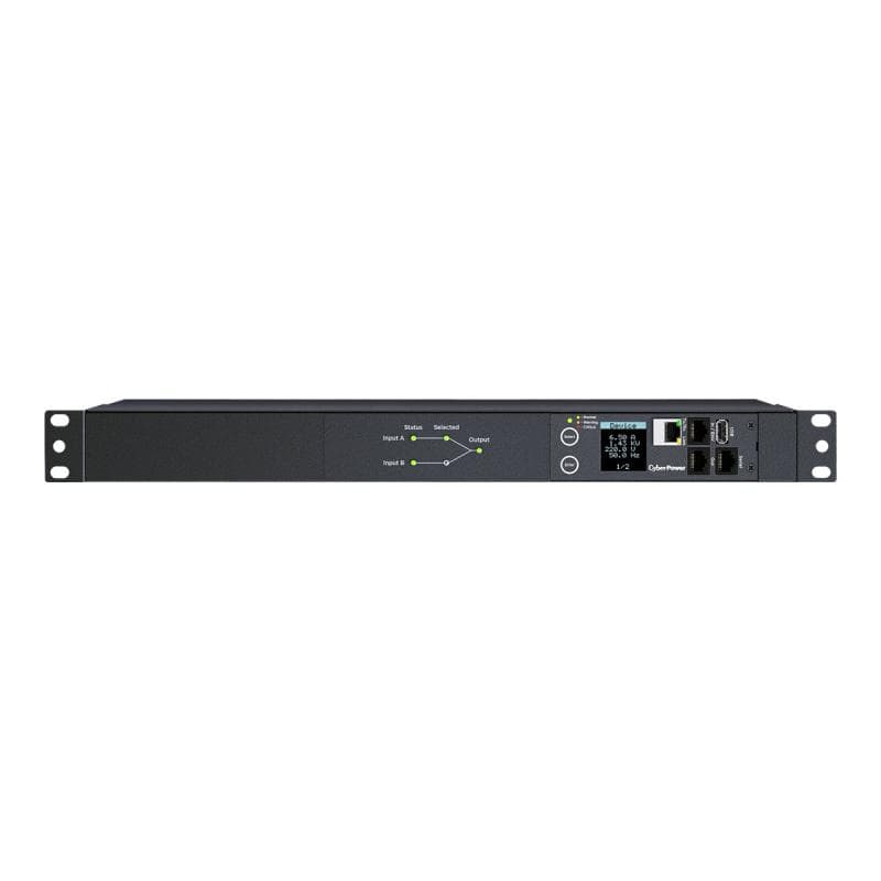 CYBERPOWER SYSTEMS PDU ATS Switch 19″ 12xIEC-C13 230V/16A