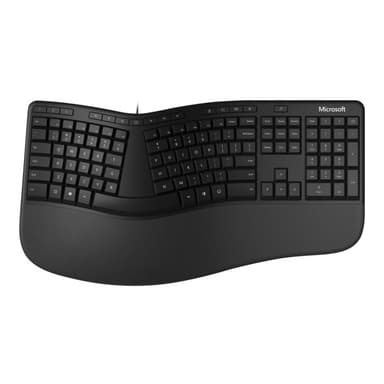 MICROSOFT Ergonomic Keyboard FR-Layout, schwarz