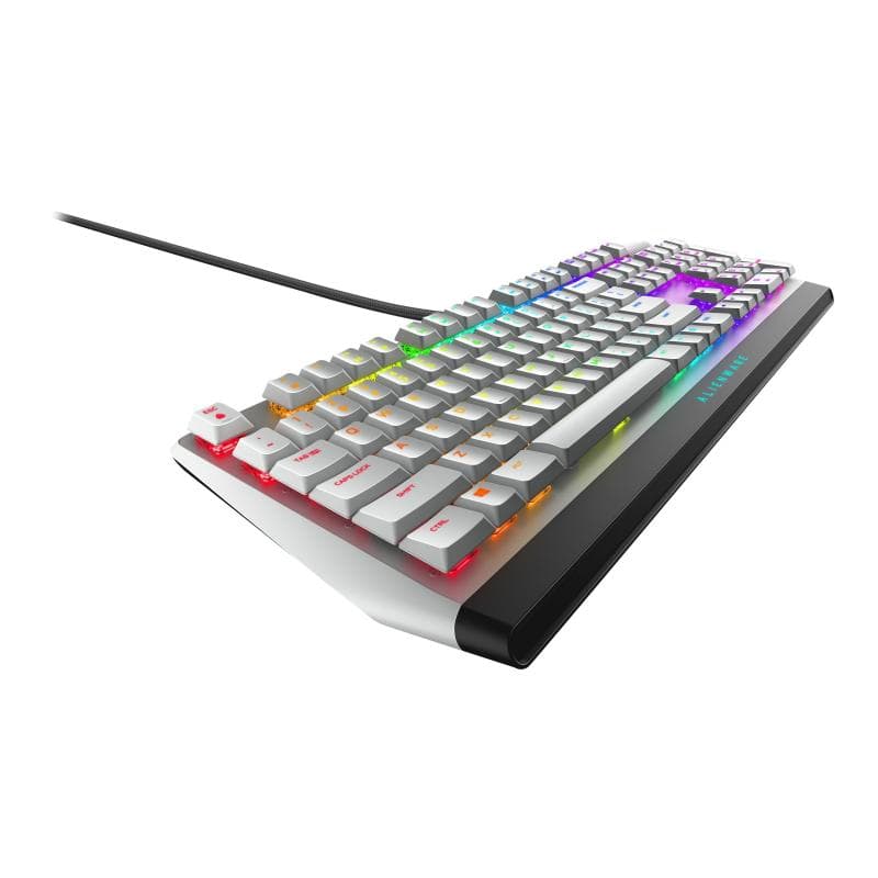 DELL Alienware 510K Low-profile RGB Mechanical Gaming Keyboard - AW510K (Lunar Light)