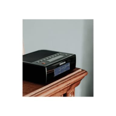 SANGEAN DCR-89+ Radiowecker DAB+, UKW AUX, DAB+, UKW, USB Akku-Ladefunktion, Weckfunktion Schwarz (A