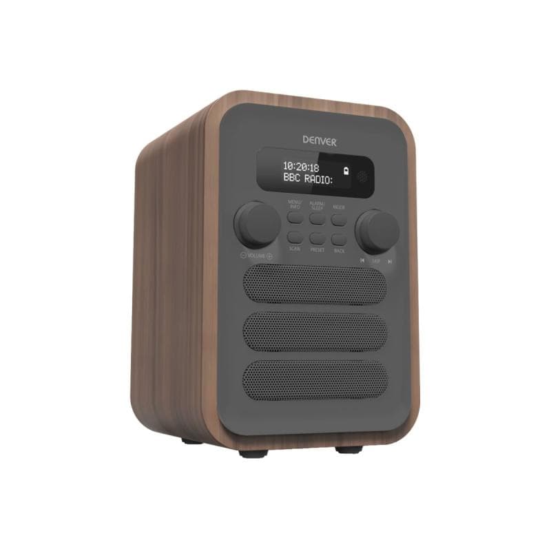 DENVER DAB-48 - DAB-Radio - 2.5 Watt (Gesamt) - Grau