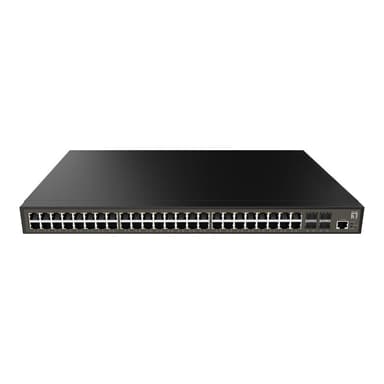 LEVELONE Switch 52x GE GEL-5271 48x Gigabit RJ45