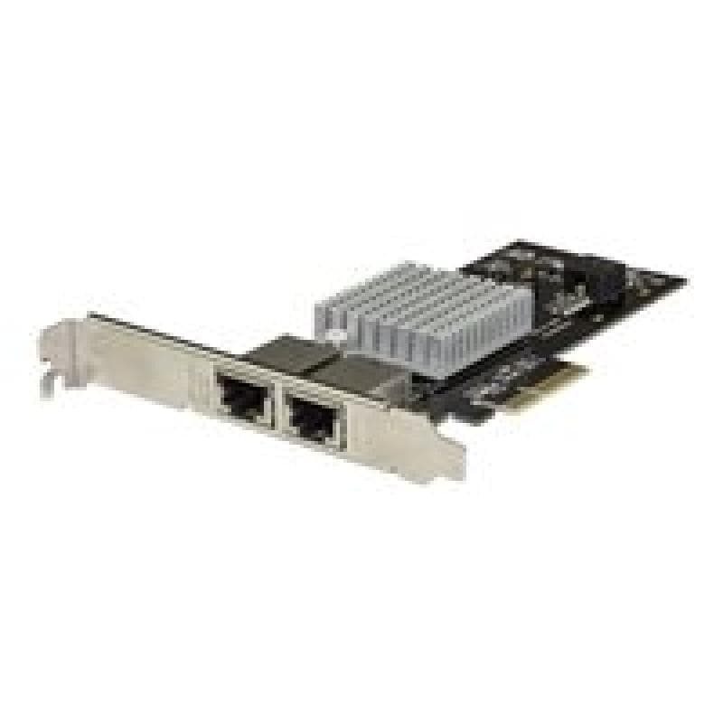 STARTECH.COM 2-PORT NIC - PCIE 10G/NBASE-T