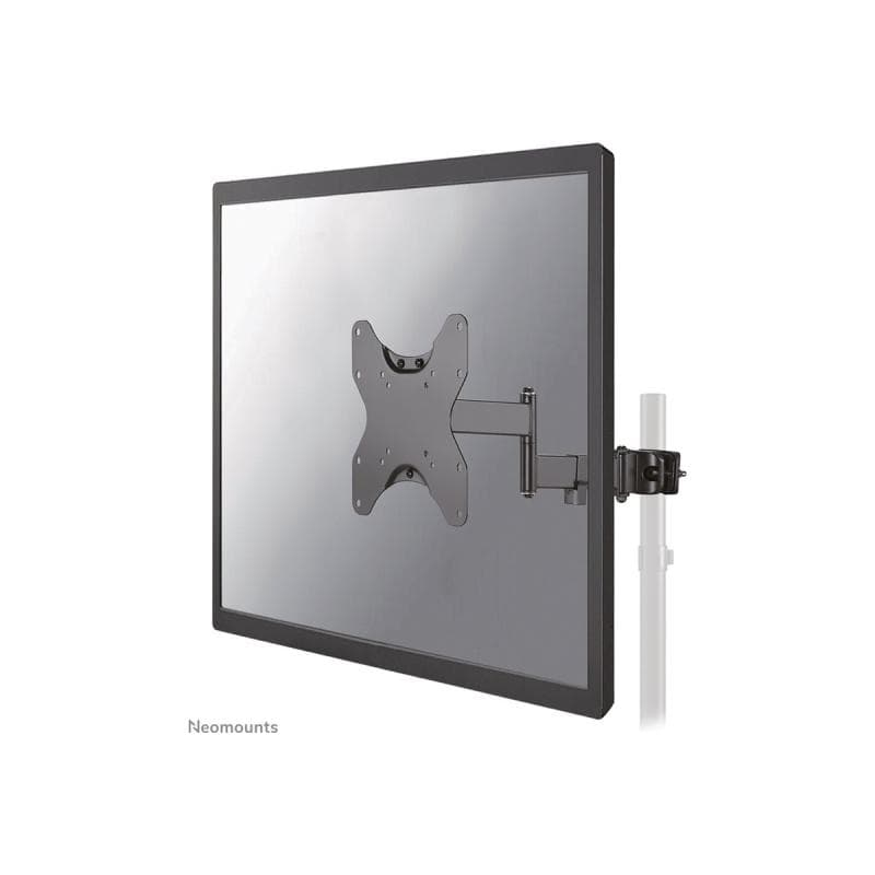 NEOMOUNTS vollbewegliche Stangenhalterung (Ø28-50 mm) für 23-42″ Bildschirme - Schwarz