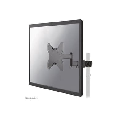 NEOMOUNTS vollbewegliche Stangenhalterung (Ø28-50 mm) für 23-42″ Bildschirme - Schwarz