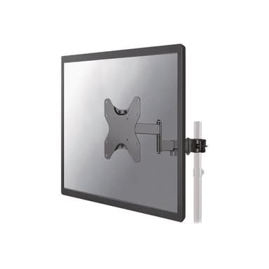NEOMOUNTS vollbewegliche Stangenhalterung (Ø28-50 mm) für 23-42″ Bildschirme - Schwarz