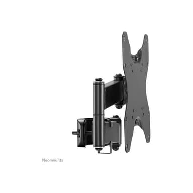 NEOMOUNTS vollbewegliche Stangenhalterung (Ø28-50 mm) für 23-42″ Bildschirme - Schwarz