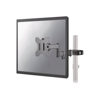 NEOMOUNTS vollbewegliche Stangenhalterung (Ø28-60 mm) für 17-32″ Bildschirme - Schwarz