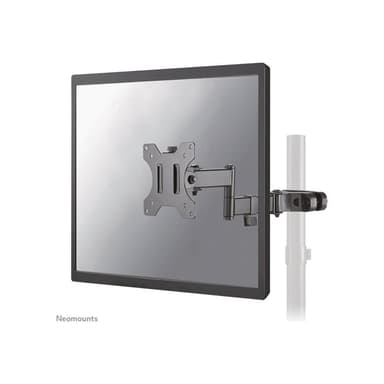 NEOMOUNTS vollbewegliche Stangenhalterung (Ø28-60 mm) für 17-32″ Bildschirme - Schwarz