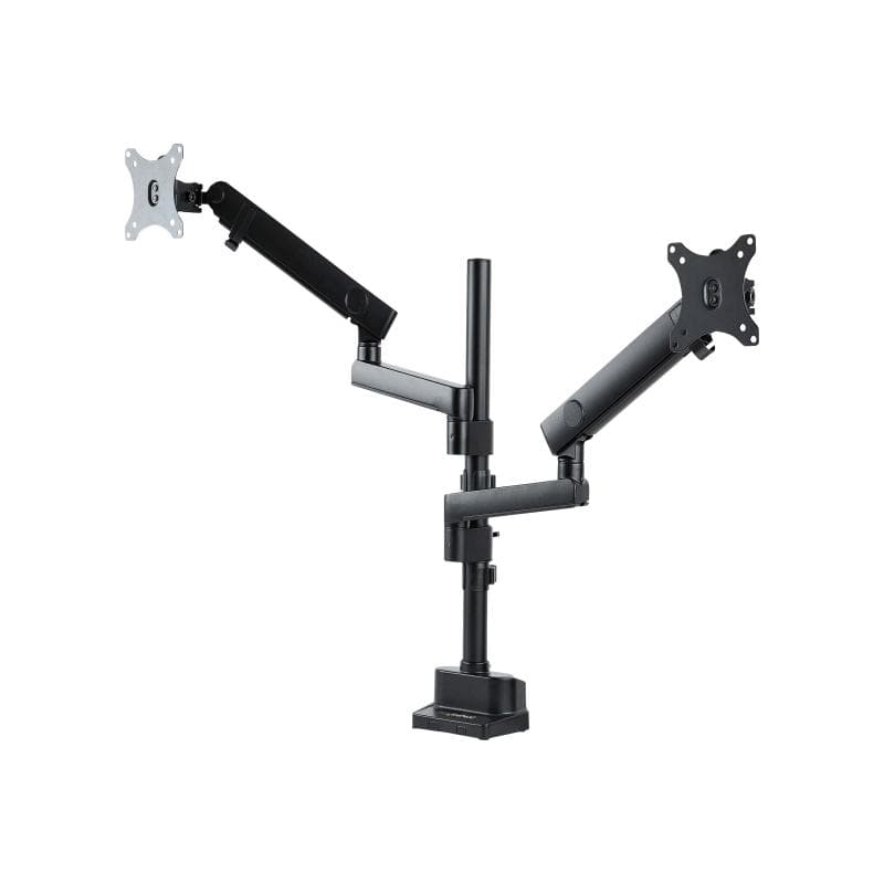 STARTECH.COM Dual Monitor Halter für Tischmontage - Flexible Monitorarm für 2x VESA Monitore bis zu