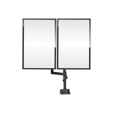 STARTECH.COM Dual Monitor Halter für Tischmontage - Flexible Monitorarm für 2x VESA Monitore bis zu