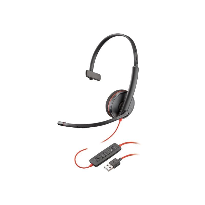 POLY Studio P5 Kit inkl. Blackwire 3210 Bundle Full-HD Webcam Studio P5 + USB Mono Headset BW 3210