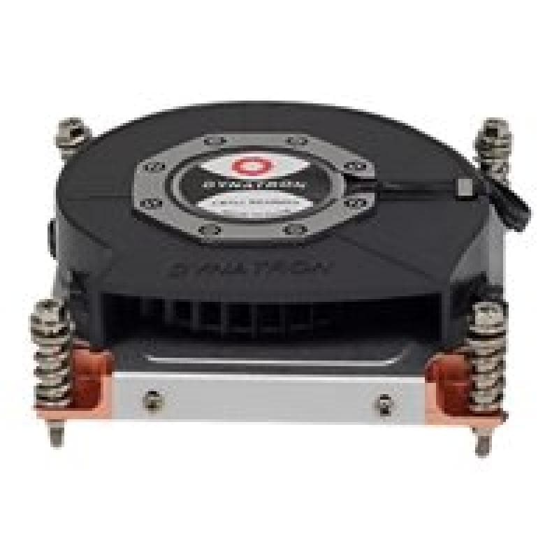 DYNATRON Q3 Intel CPU Kuehler LGA1700 1U Kuehlkoerper aus Kupfer und Kühlrippen Aktiv mit PWM bis zu