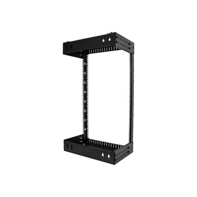 STARTECH.COM 18HE Netzwerkschrank 48,26cm 19Zoll für Wandmontage - Einstellbare Tiefe 30-50 cm - 2 P