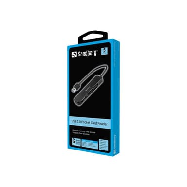 SANDBERG USB 3.0 Pocket Card Reader