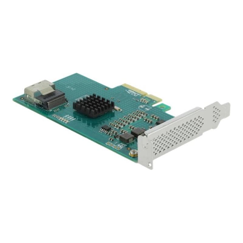 DELOCK PCI Express Karte zu 4 x SATA 6Gb/s RAID und HyperDuo - Low Profile Formfaktor