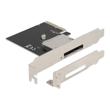 DELOCK PCI Express Karte zu 1xextern CFexpress Slot