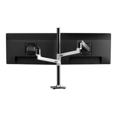 ERGOTRON LX Dual Stacking Arm Tall Pole Black Accents Polished