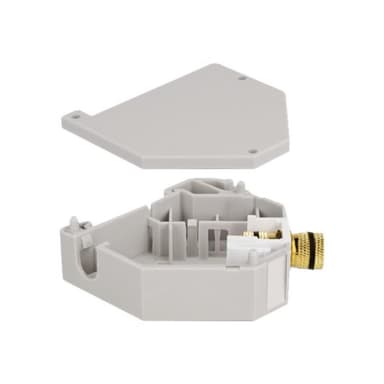 DELOCK Hutschienenadapter mit Keystone Polklemme zu Polklemme