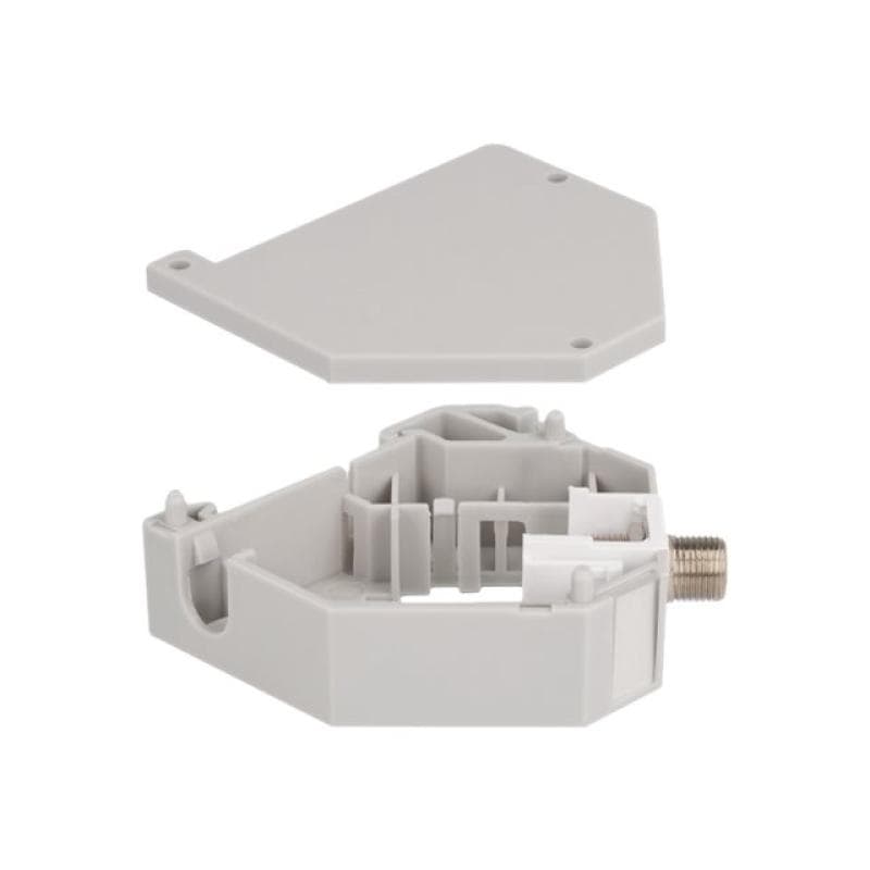 DELOCK Hutschienenadapter mit Keystone F Buchse zu F Buchse