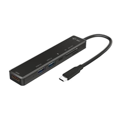 I-TEC USB-C Travel Easy Dock 1xHDMI 4K 1x USB-C 1xUSB 3.0 1xUSB 2.0 1xSD+1x microSD Kartenleser Powe