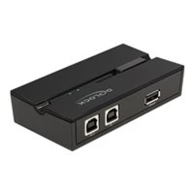 DELOCK USB 2.0 Switch für 2 PC an 1 Gerät