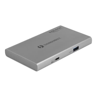 DELOCK Thunderbolt 4 Hub 3 Port mit zusätzlichem SuperSpeed USB 10Gbps Typ-A Port - 8K